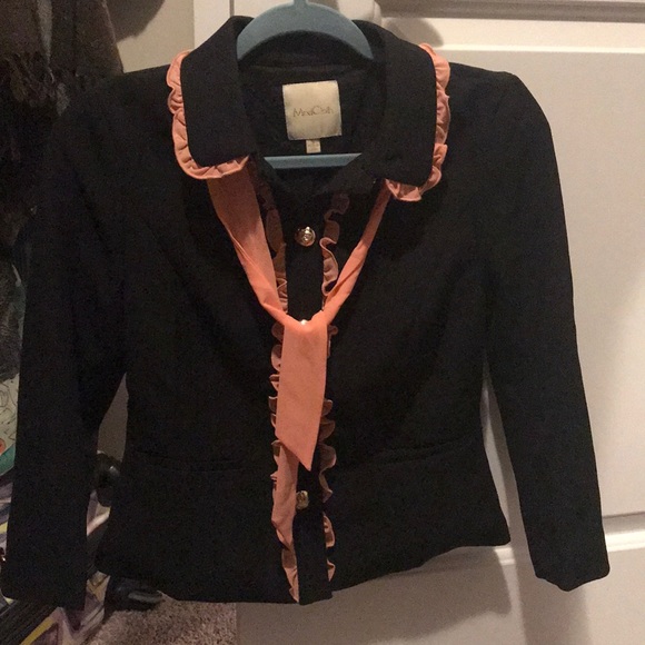 ModCloth Black and Pink Blazer - Picture 4 of 4